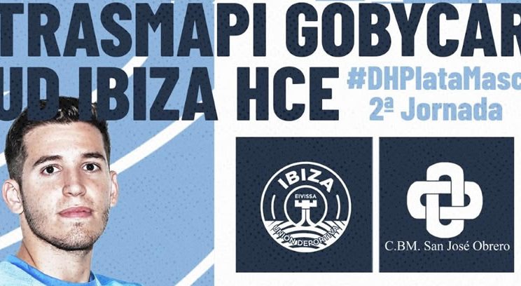 DHPlataMasc, 2ªJornada Trasmapi Gobycar UDIbiza HCE vs BM Lanzarote Ciudad de Arrecife