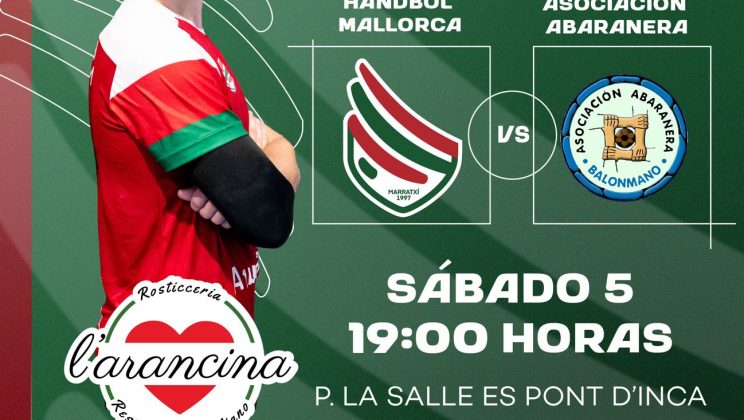 L’Arancina Handbol Mallorca busca su primera victoria