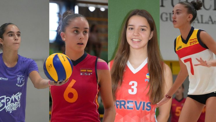 Mireia Jordi, Aina Mas, Nekane Hernández y María Vallespir, reciben la llamada de la selección española Sub15