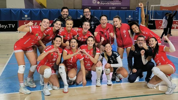 El Avarca de Menorca supera los octavos de final y se clasifica para los playoff de la CEV Cup