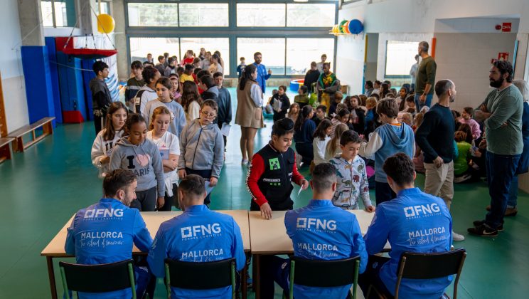 Una clase diferente con el Illes Balears Palma Futsal