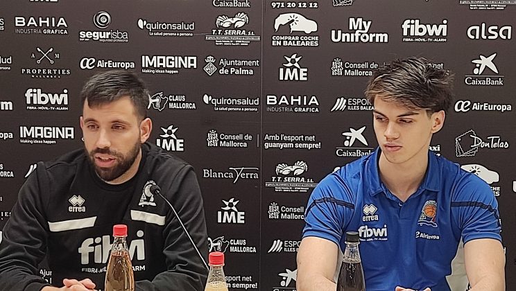 Presentación de Lucas Giovannetti como nuevo jugador del Fibwi Palma Báquet