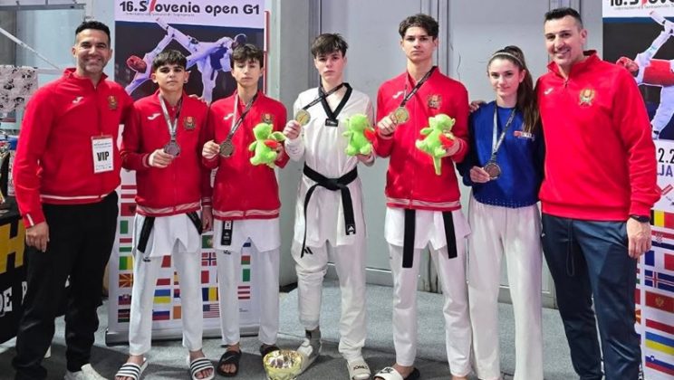 Baleares campeones del Open I.Eslovenia de taekwondo