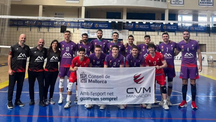 El ConectaBalear CV Manacor impone su dominio frente a Melilla