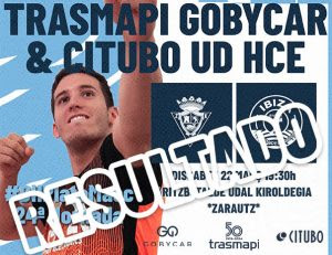 DHPlataMasc, resultado 24ª Jornada del Trasmapi Gobycar & Citubo UD HCE
