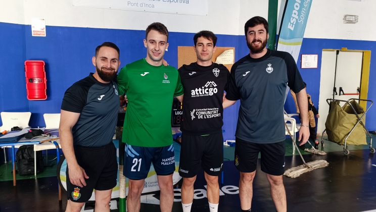 UN PUNTO PARA  L’ARANCINA HANDBOL MALLORCA QUE VALE UNA PERMANENCIA