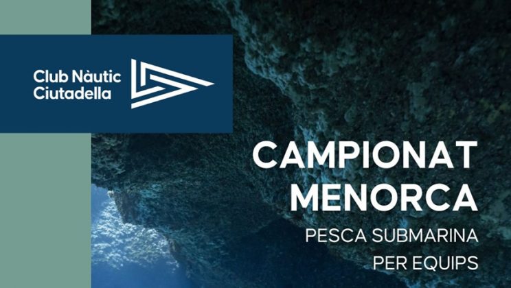 Es Nàutic acull dissabte el Campionat de Menorca per Equips de Pesca Submarina