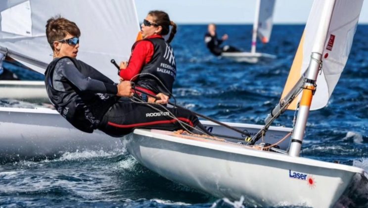 Buen papel de Sasha Pons (Es Náutico) en su primer Campeonato de España en Ilca4 en Hondarribia