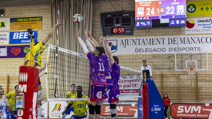 EL CONECTABALEAR CV MANACOR SE JUEGA EL PASE A LA FINAL DE SUPERLIGA ANTE GUAGUAS