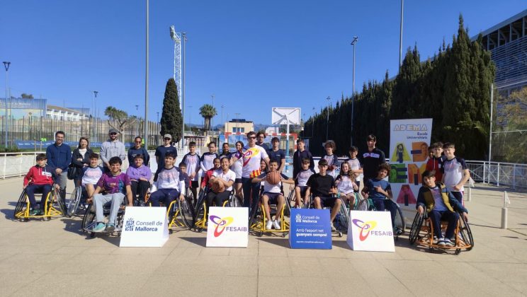 El Centro de Formación Profesional ADEMA y la Federació d’Esports Adaptats de les Illes Balears (FESAIB) y Consell de Mallorca han acercado el deporte adaptado a más de 250 escolares de Mallorca