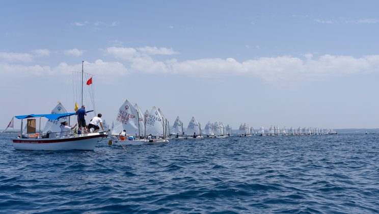 Stijn Oosterhaven se lleva el 46º Mamá Optimist del CN Portitxol