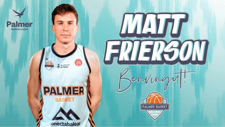 El escolta Matt Frierson estadounidense se incorpora a la disciplina del Palmer Básket Mallorca Palma