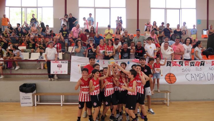 Baloncesto Manacor. LOS MINIOS OFI-ISLA SE PROCLAMAN CAMPEONES DE LIGA
