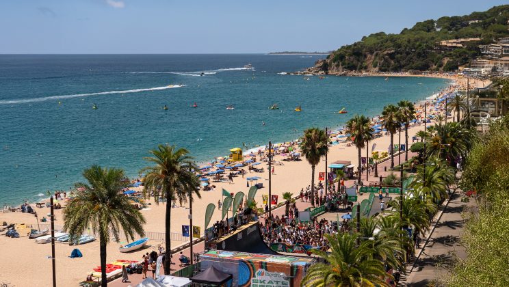Parada de Vert en Lloret de Mar de Skate
