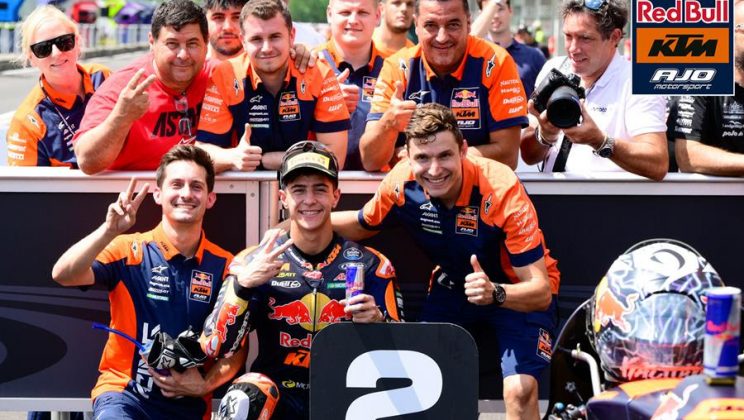 Rueda a solo 26 milésimas de segundo de la Pole Position en Brno