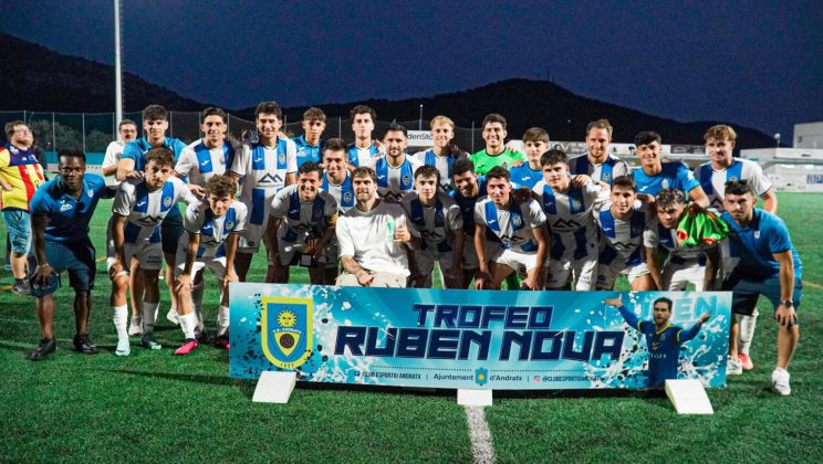 El CD Atlético Baleares se lleva el Trofeo Rubén Nova (0-1)