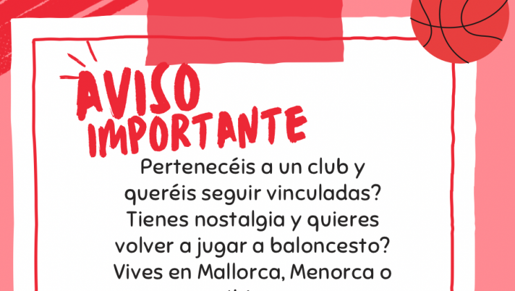Basquet + 40  Buscamos jugadoras