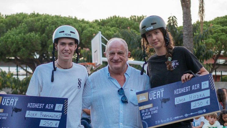Las clasificatorias marcan el ritmo de la segunda jornada de las Iberdrola Skate Series de Vert en Platja d’Aro