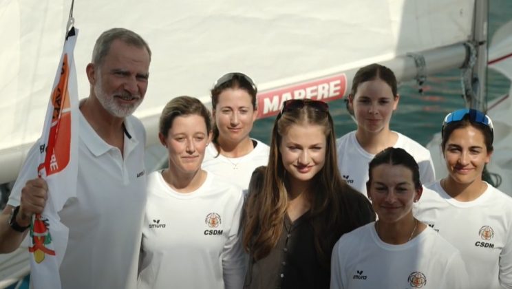 S.A.R. La Princesa de Asturias visita la 43 Copa del Rey MAPFRE
