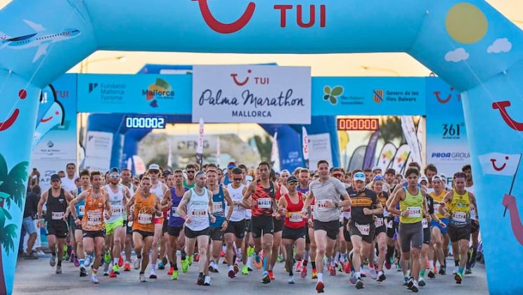 El TUI Palma Marathon Mallorca 2025 agota los dorsales disponibles con dos meses de antelación