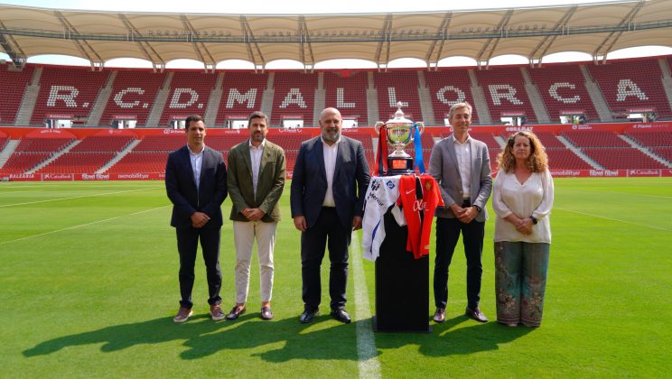 Jaime Martínez Llabrés asiste a la presentación de la 47ª edición del Trofeo Ciutat de Palma de Fútbol, que enfrentará este sábado al RCD Mallorca y el Hamburgo SV