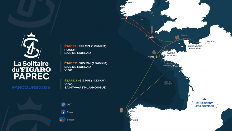 Vela: 35 equipos pondrán rumbo a Vigo en la 56ª edición de La Solitaire du Figaro Paprec