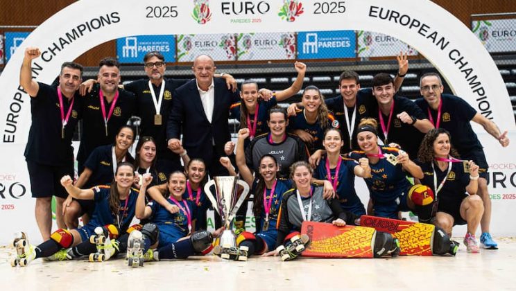 La selección española femenina ha ganado a Portugal en la gran final del Campeonato de Europa por 7-2