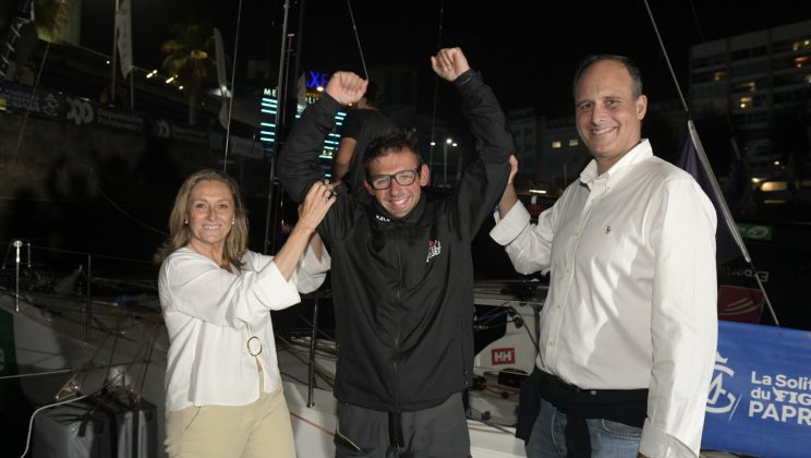 El Solitario du Figaro Paprec ya está en Vigo