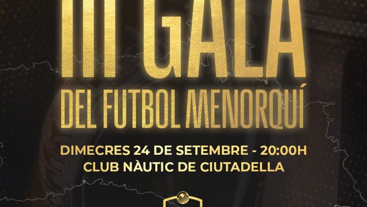III Gala del Fútbol Menorquín