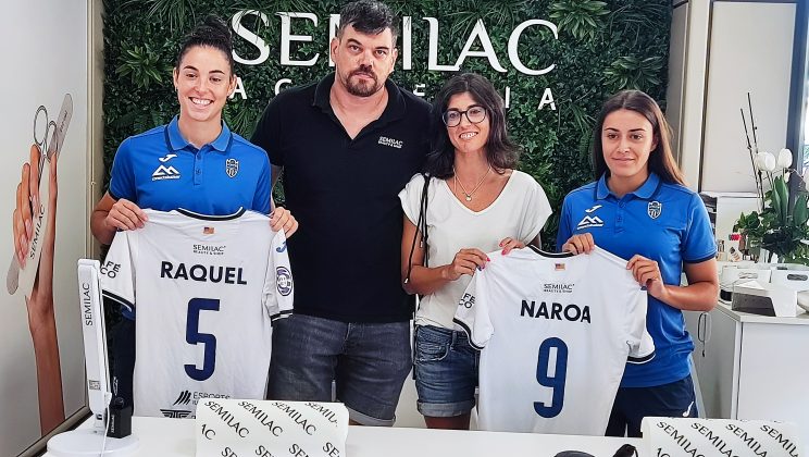 Presentación de Raquel Gurrionero y Naroa Santana como nuevas jugadoras del Balears FC
