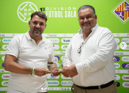 Presentación de acuerdo de patrocinio del Illes Balears Palma Futsal con Mister.Transfer