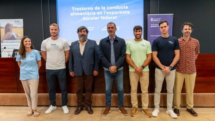 Los trastornos alimentarios en el deportista, a debate con el equipo de Marcus Cooper y el Consell de Mallorca