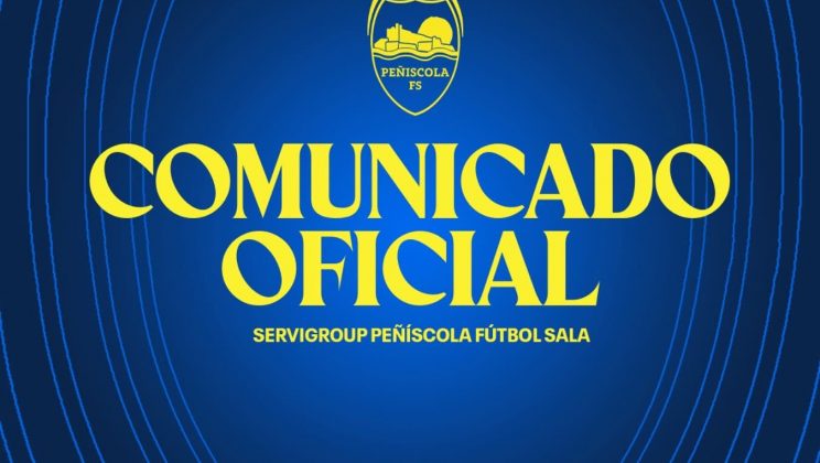 Servigroup Peñíscola FS comunicado oficial
