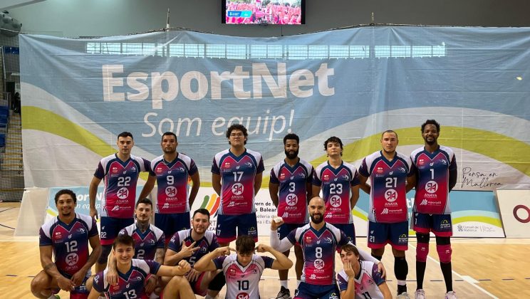 El Mayurqa Vóley Palma se estrena con victoria ante el AD Vóley Rivas
