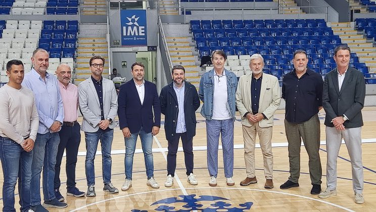 Inauguración de la nueva pista del Palacio de los deportes de Son Moix