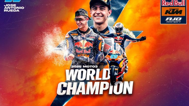 José Antonio Rueda se corona Campeón del Mundo de Moto3 2025