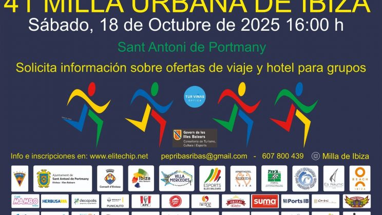 “41 MILLA  URBANA  ISLA  DE  IBIZA Y  CARRERA  ABSOLUTA  DE  5  KM