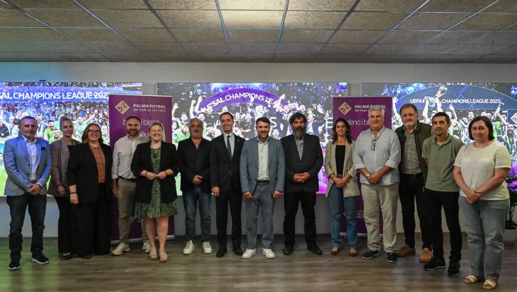 Presentación del Illes Balears Palma Futsal on Tour by Blanc i Blanc