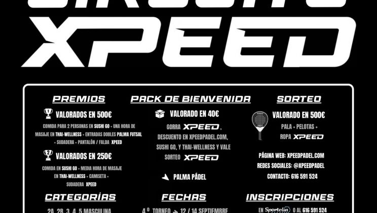 El Circuito XPEED, el de mayor participación en Mallorca, sigue creciendo
