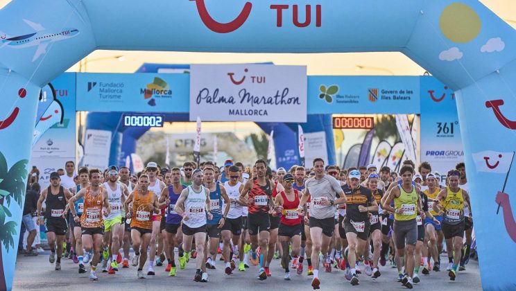 El TUI Palma Marathon Mallorca reúne este domingo 8.500 participantes por el centro de Palma