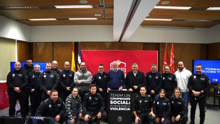 Formación policial contra la violencia en el fútbol base, un proyecto pionero en España