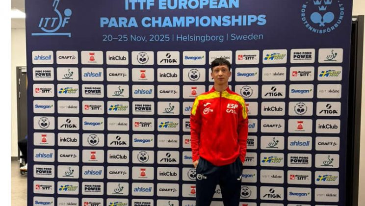 DIAZ EN EL ITTF EUROPEAN PARA-CHAMPIONSHIPS 2025 DE HELSINGBORG