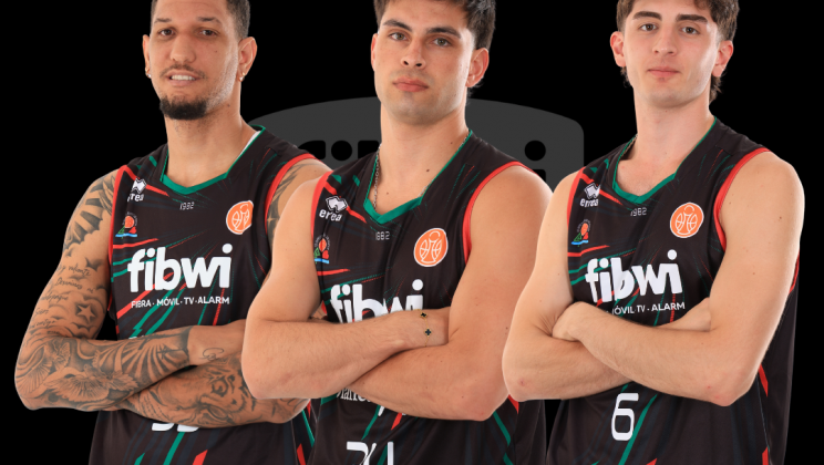 Bocca, Bombino y Capalbo, representación del Fibwi Mallorca Bàsquet Palma en las ventanas FIBA