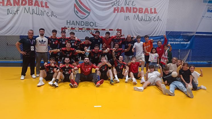 HANDBOL MALLORCA 27 VS BALONMANOMARNI-LEVANTE 25  ¡VENCIERON!