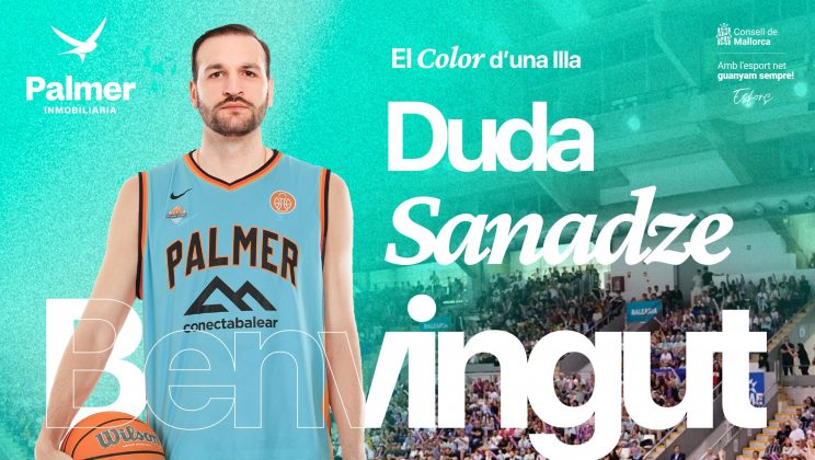 Duda Sanadze, jerarquía en la élite internacional a disposición del Palmer Basket