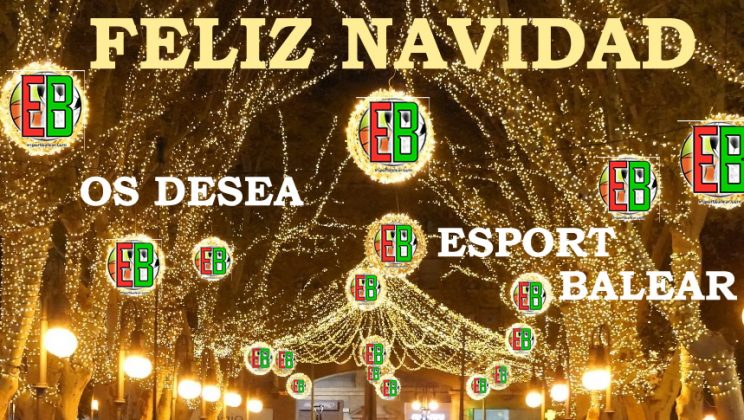 Esportbalear les desea unas felices fiestas