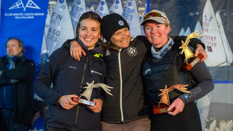 Ana Musatova, del CV Port d’Andratx, campeona femenina de la Copa de España de la clase Europa