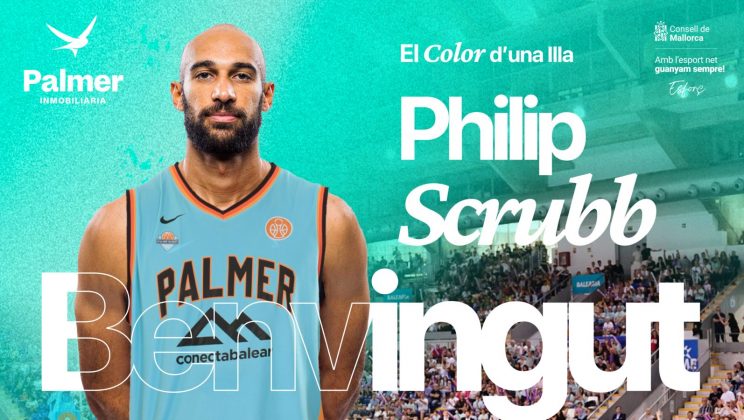 Phil Scrubb, recursos inagotables en ataque para el Palmer Basket Mallorca Palma