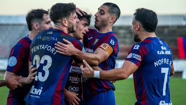 U.D. POBLENSE   3 –  0    C.E. Atº LLEIDA. EL POBLENSE SE LLEVA LOS TRES PUNTOS EN UN BUEN PARTIDO