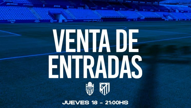 Comienza la venta de entradas para el duelo copero.CD Atlético Baleares – Atlético de Madrid
